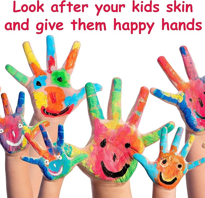 Bamboo Gloves for Eczema, Kids Age 8-10, Dry Hands, Moisturizing Gloves for Children Overnight, 3 Pairs