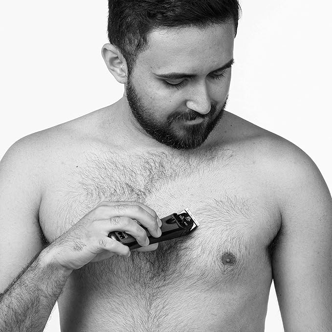 Schick Ultra Pivot Body Trimmer for Men | Manscaping Electric Shaver, Pubic Hair Trimmer, Body Groomer