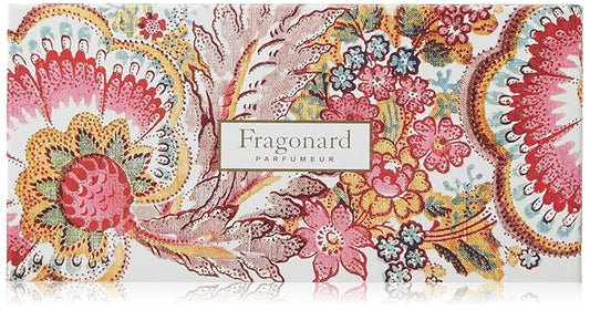 Fragonard - Fragonard Flower Gift Box of 4 Assorted Scented Soaps - pink, white, yellow, and purple