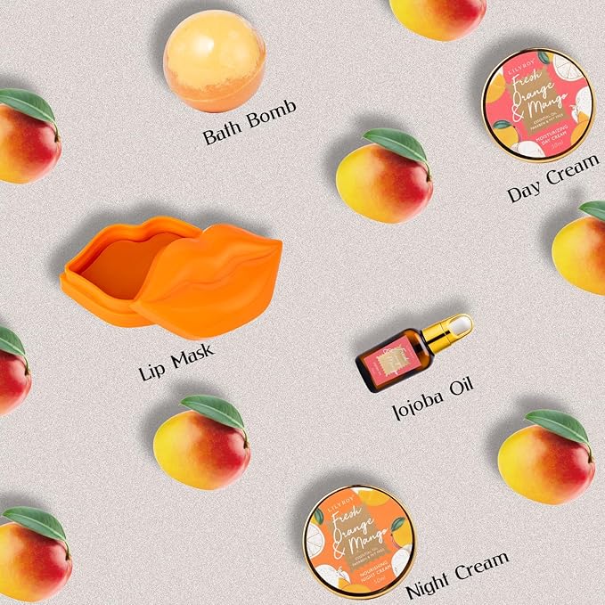 Mothers Day Gifts for Mom - 21-Piece Premium Bath & Body Gift Set for Women, Ultimate Bath Gift Set,Spa Gift Basket with Bath Bomb & More | Christmas Valentine's Birthday, All Occasion Present