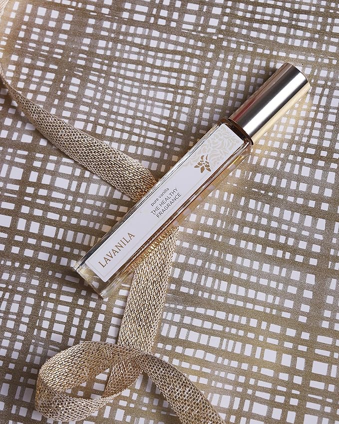 Lavanila Roller Perfume Set of 2, Includes Pure Vanilla + Vanilla Coconut - The Healthy Fragrance for Women, Clean and Natural