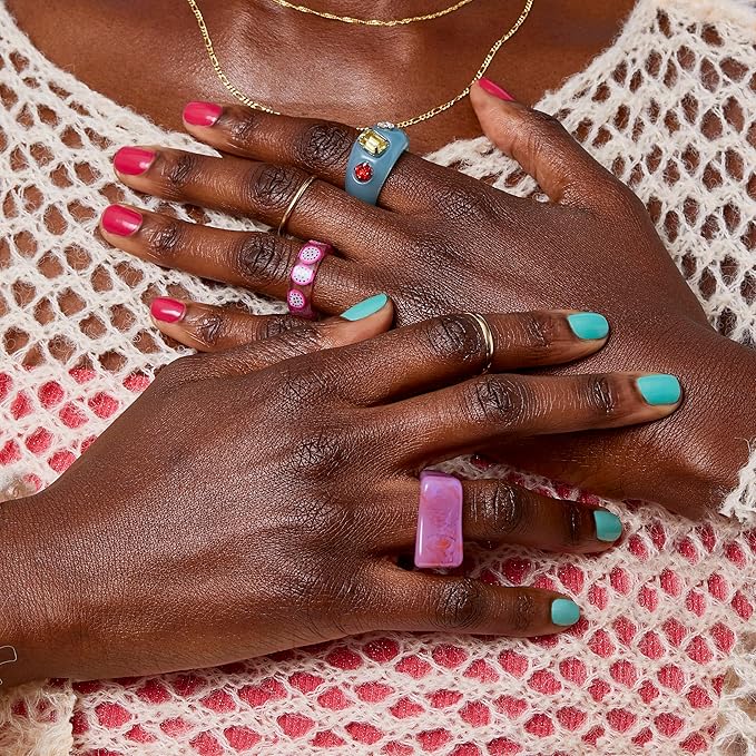 essie Expressie Nail Polish, Quick Dry Blue Nail Polish, Vegan, Bring The Beat, 0.33 Fl Oz