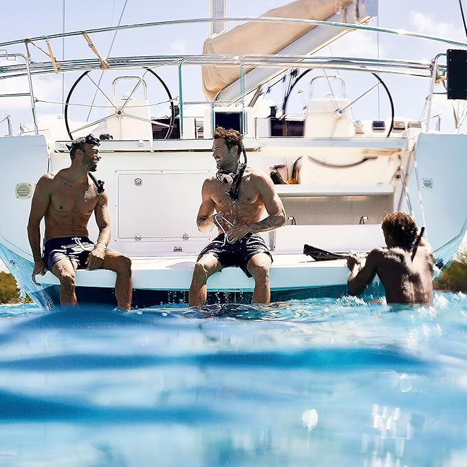 Nautica Pure Blue Eau de Toilette 1.6 fl oz (Pack of 1), Notes of Eucalyptus, Leather, and Vanilla, Men's Fragrance, Long Lasting, Everyday Fragrance, Travel Size