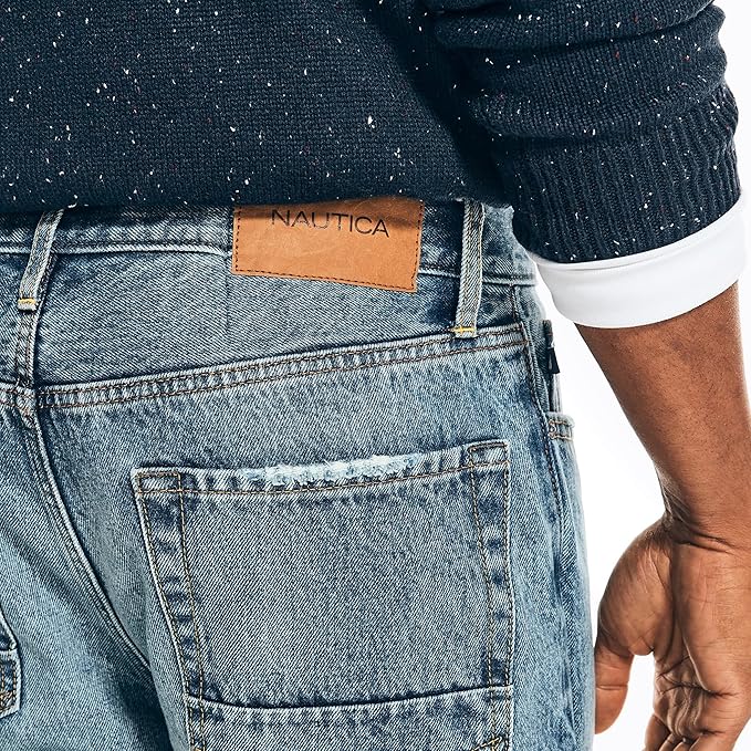Nautica Men's Loose Fit Denim Jean